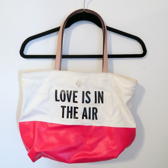 Love is in the air Kate Spade Tote - Picture 1 of 9